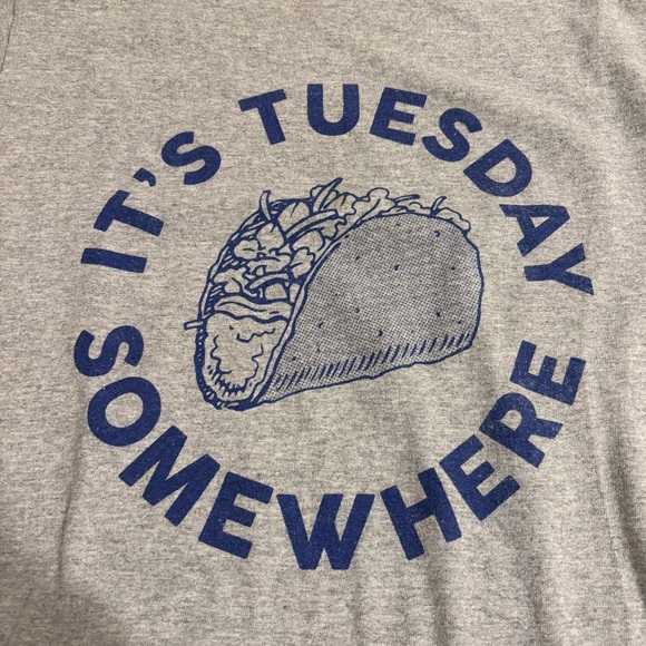 Adult Small Taco Tuesday Tshirt - Picture 2 of 3